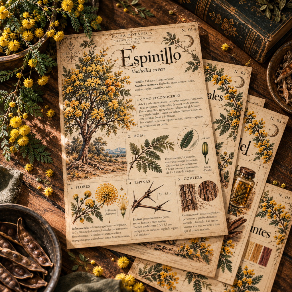 Fichas Botánicas Espinillo